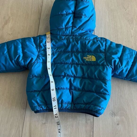The North Face Baby Reversible Perrito Jacket Size 3 months-6 months Blue - Picture 3 of 9